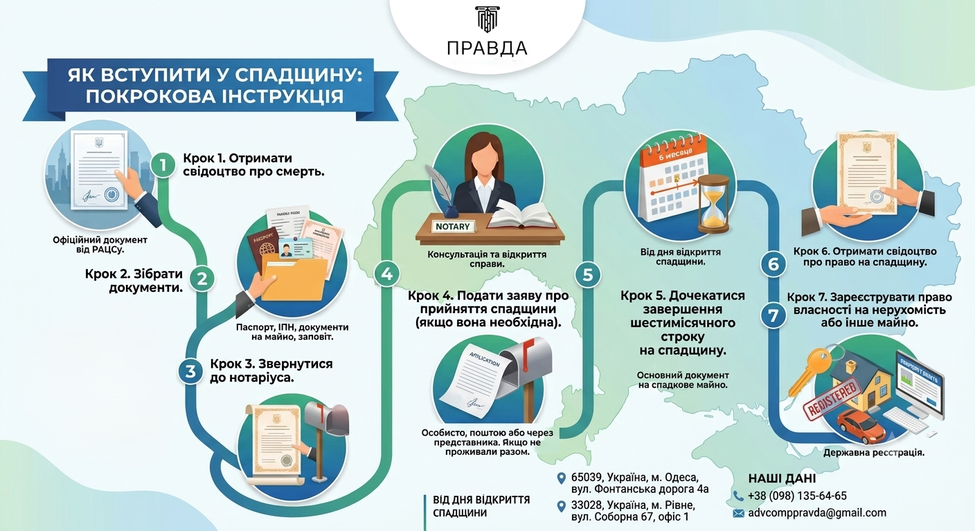 Як вступити у спадщину в Україні.